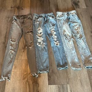 lot of AE/aéropostale jeans